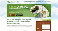Desktop Screenshot of greenwaymortgage.com